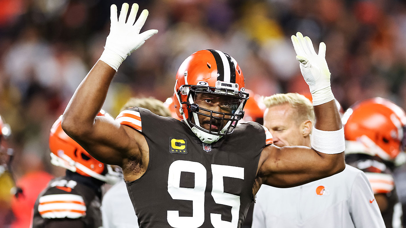 Cleveland Browns star Myles Garrett
