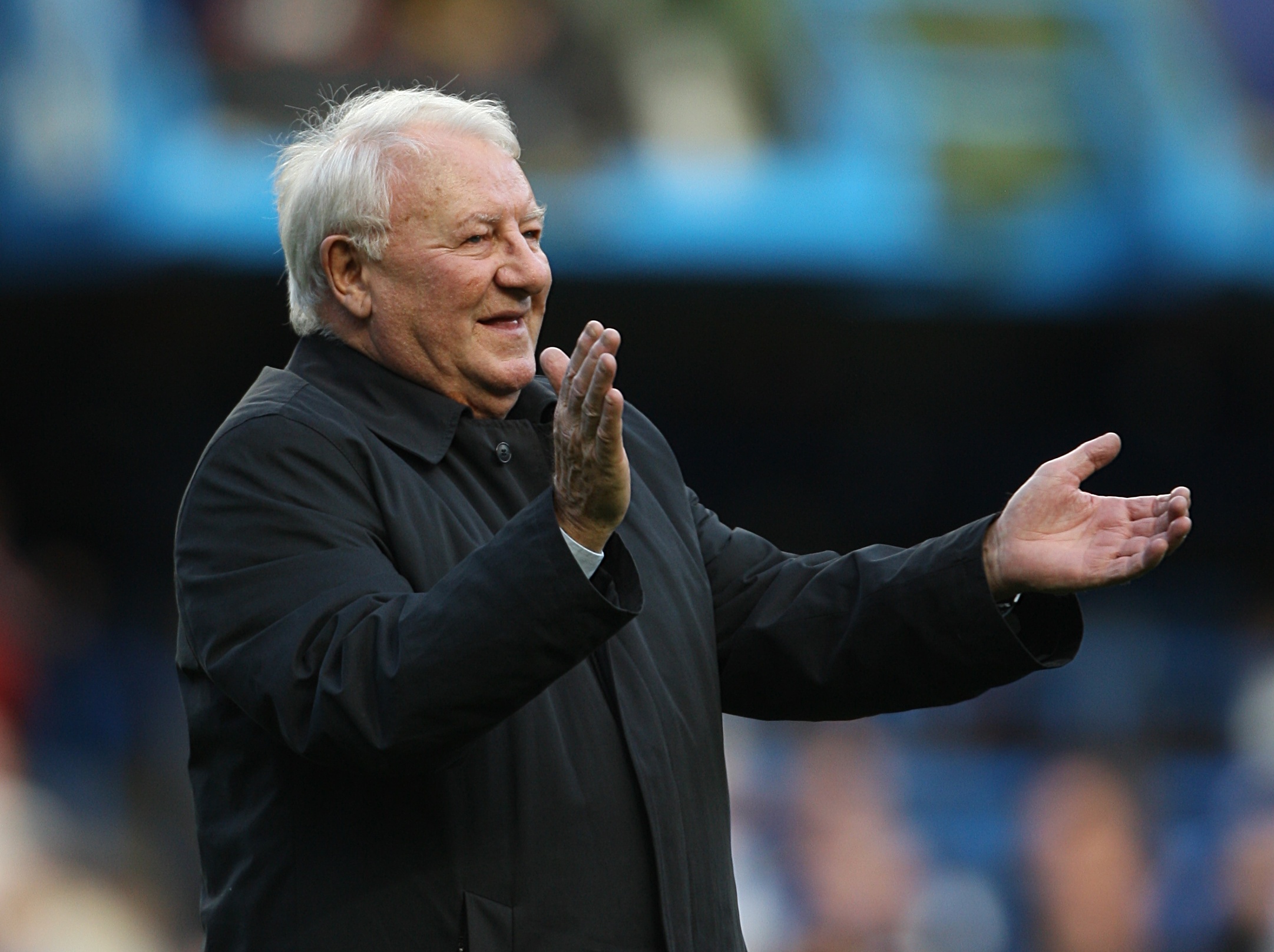 Former Chelsea manager Tommy Docherty.