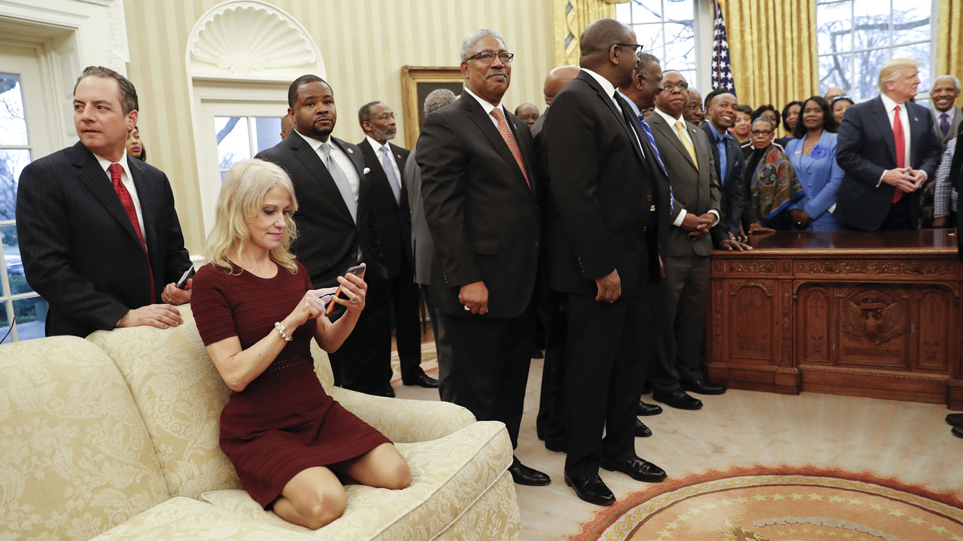 Kellyanne Conway is one of the few senior staffers to have lasted this long in the Trump White House.