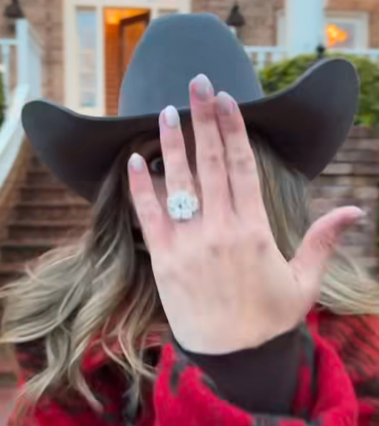 Lainey Wilson engagement ring