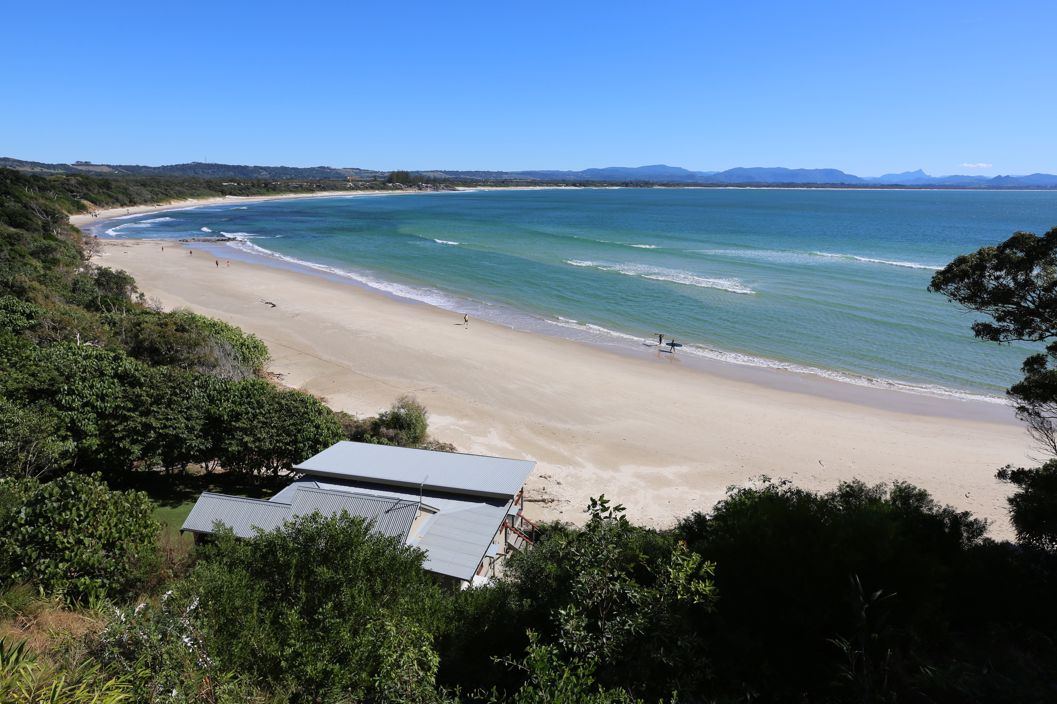 Belongil Beach in Byron Bay
