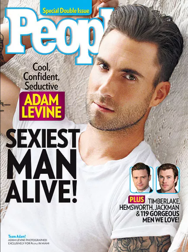 People's Sexiest Man Alive 2013 Adam Levine 
