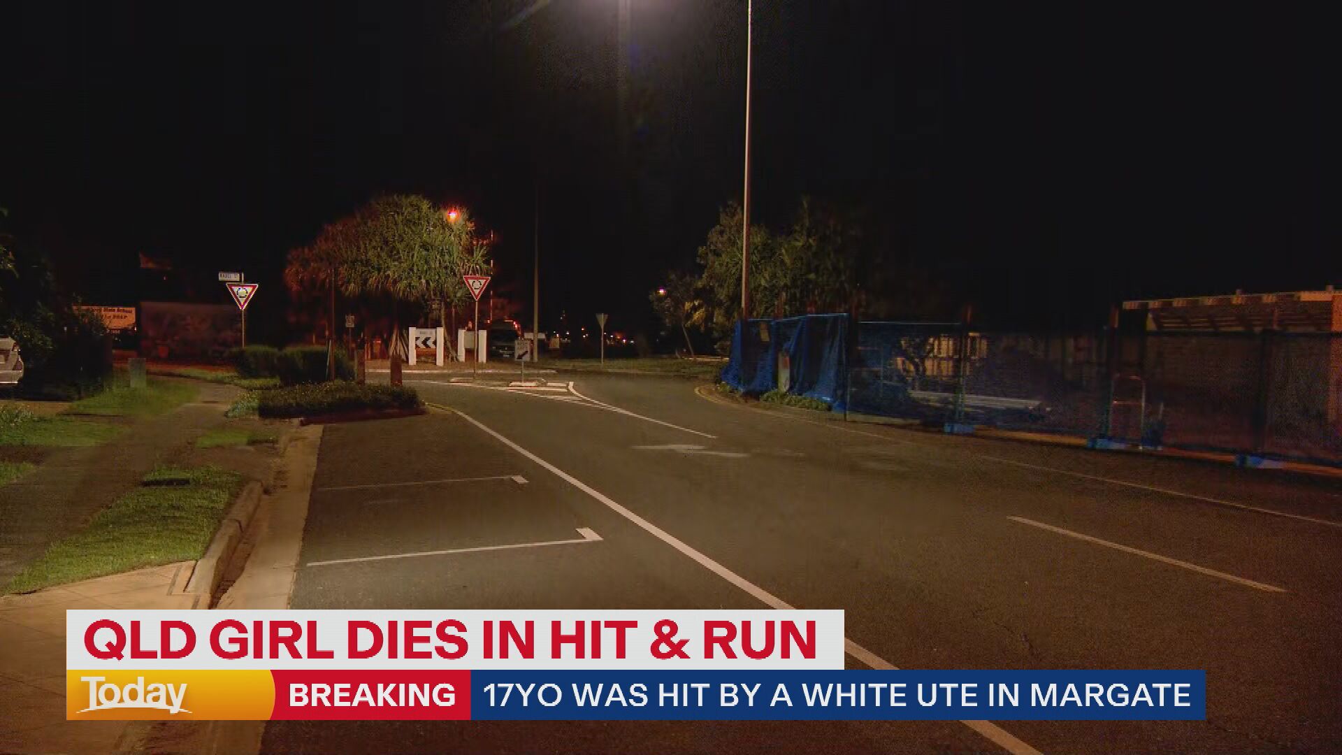 Olivia was walking along Margate Parade at Margate at 11.30pm when police suspect she was struck by a car.
