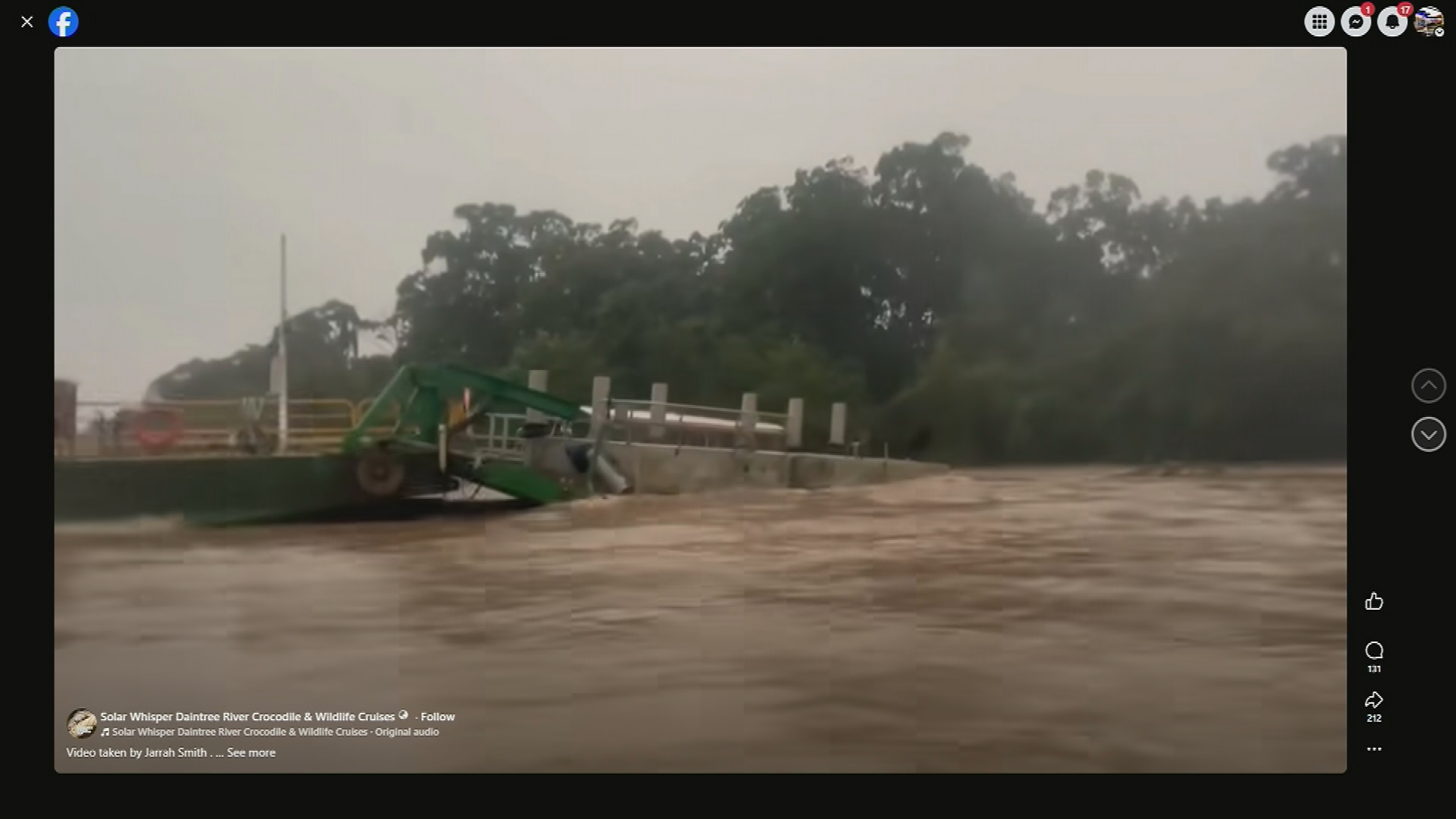 Daintree flooding