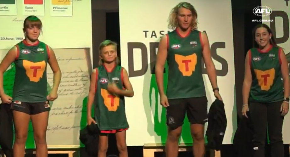 The new Tassie jumper.