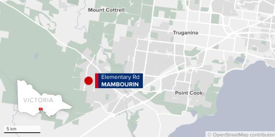 The man's body was found at a reserve on Elementary Road, Mambourin.