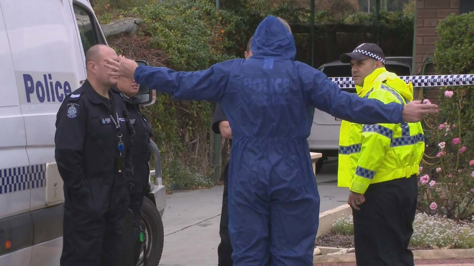 Andre Drane, 54, is accused of murdering his mother inside their home in Perth's south.