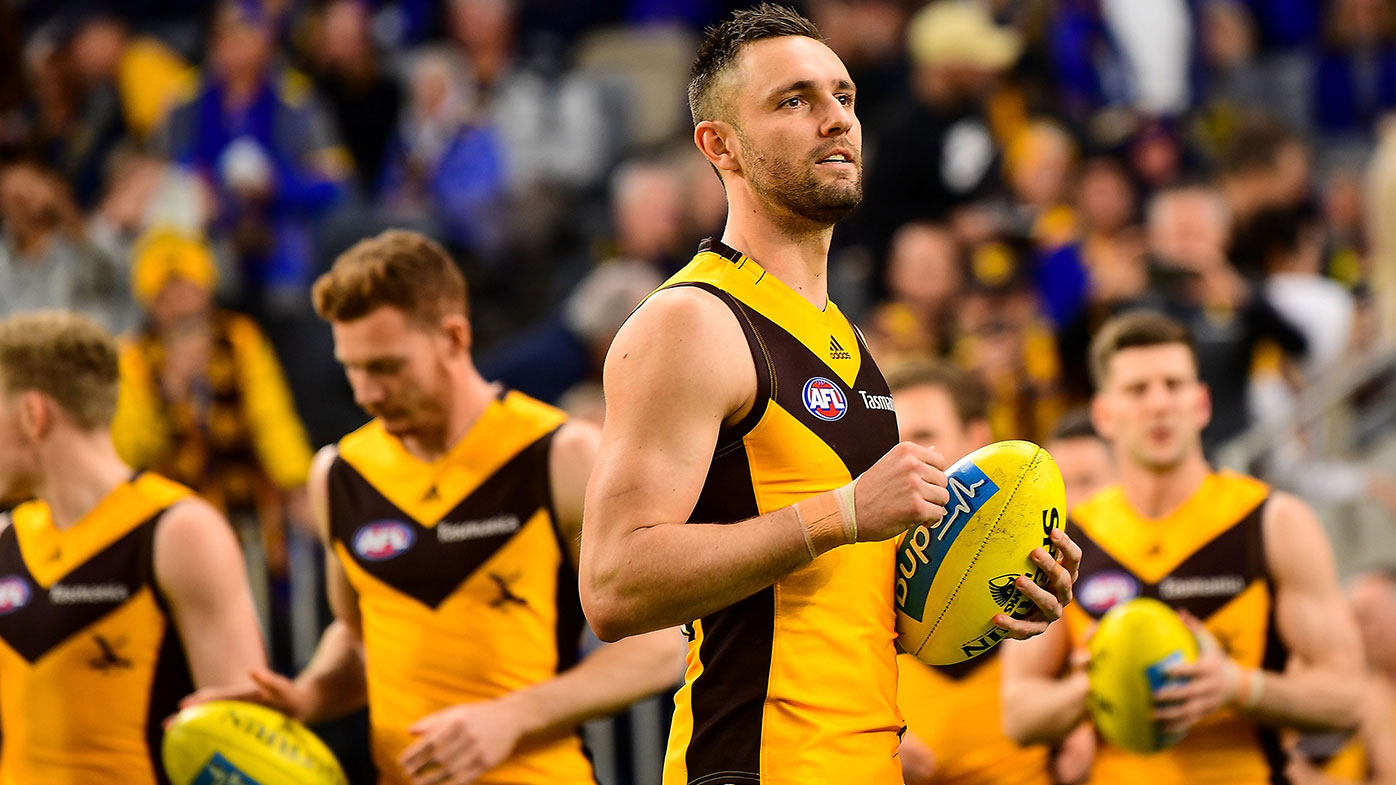 Jack Gunston of the Hawks