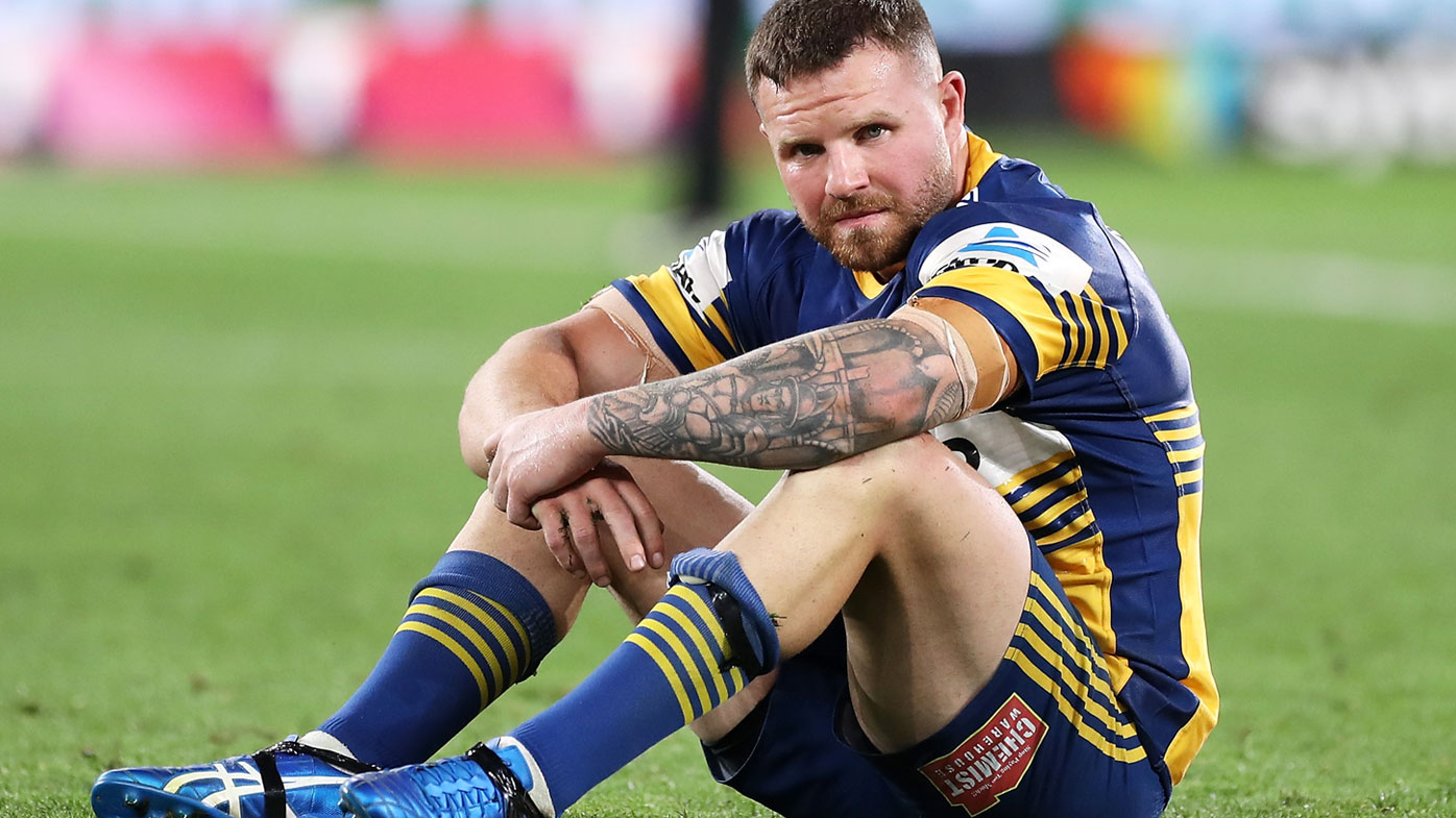 Nathan Brown of the Eels. (Getty)