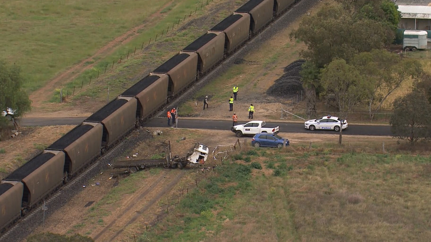 The driver had to be freed from the wreckage.