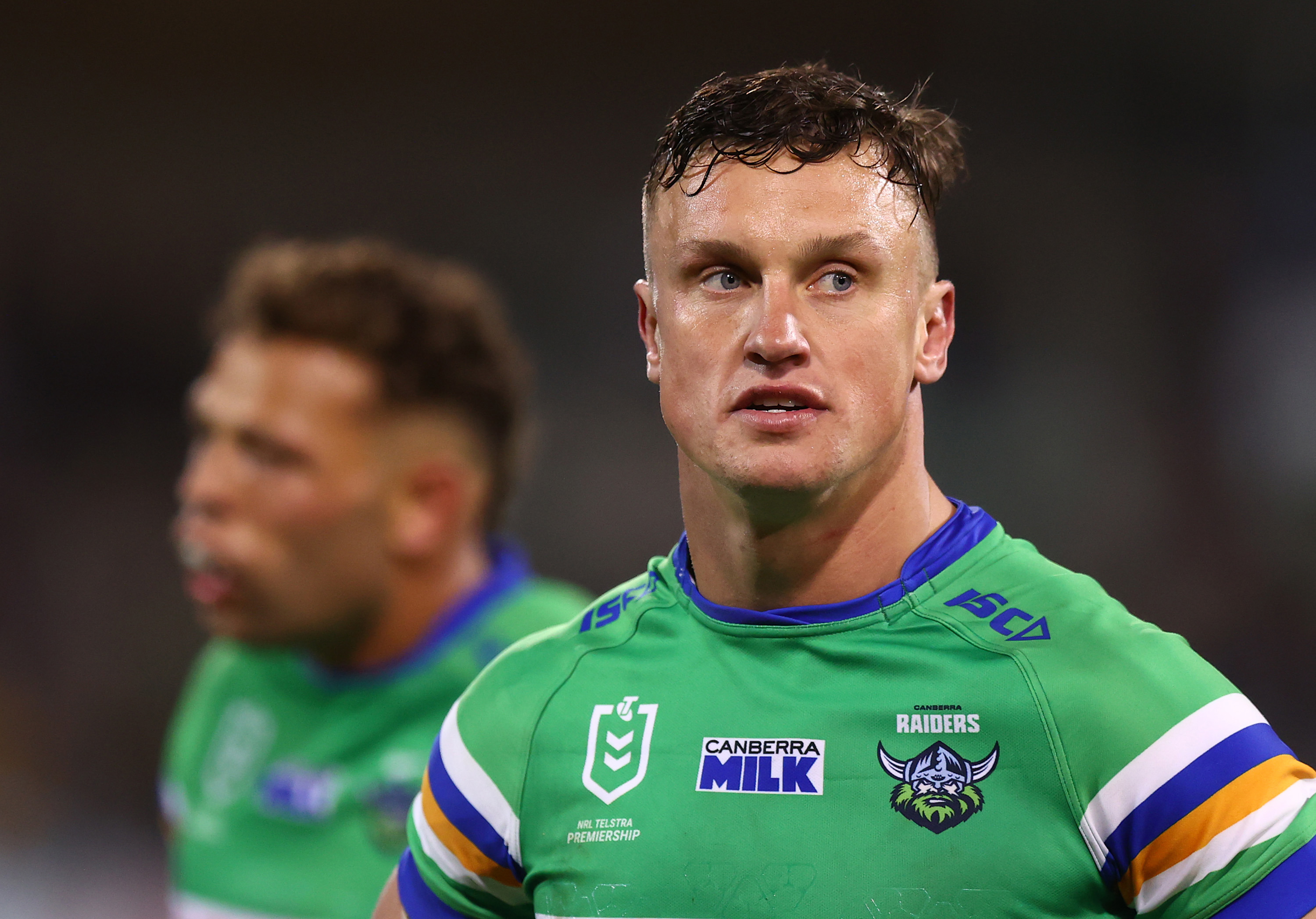 Jack Wighton in action for the Canberra Raiders.