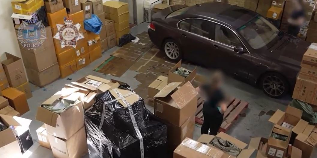 Tobacco seized by AFP