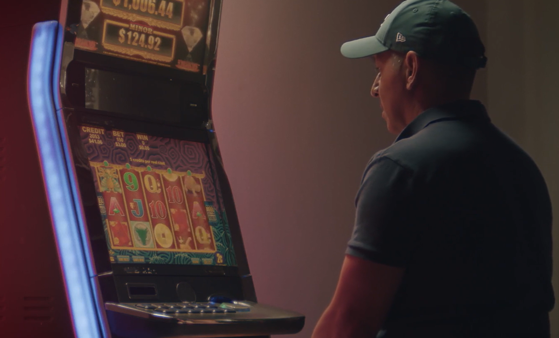 Neil Walshe losing sounds pokies