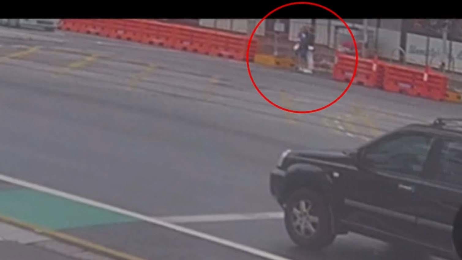 A mother and daughter are recovering after they were allegedly run down by a stolen car while on a pedestrian crossing on the Gold Coast.
