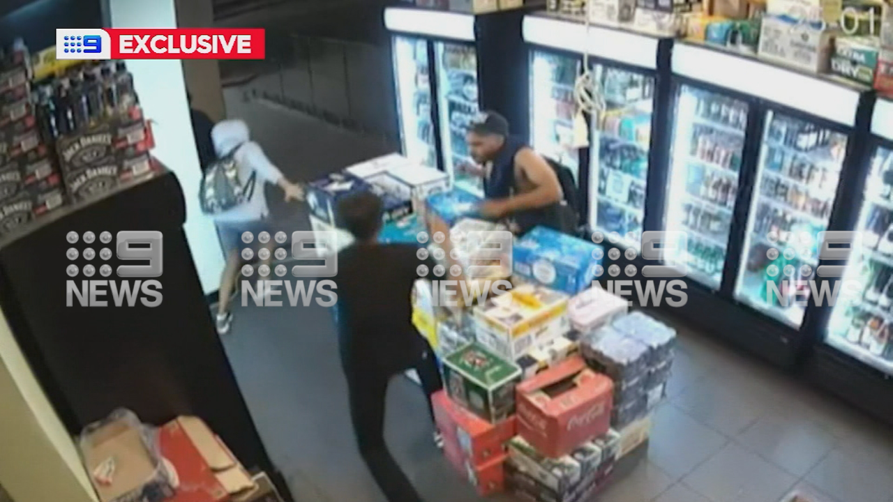 CCTV footage shows alleged thieves attacking Perth bottle shop Flipboard