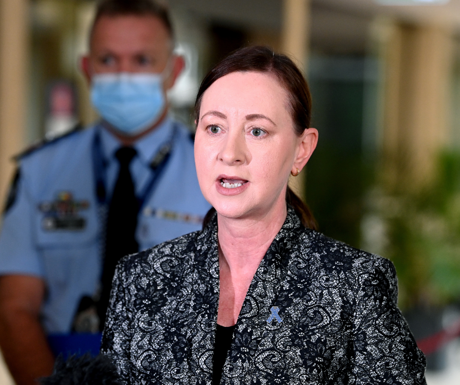 Queensland Health Minister Yvette D'Ath