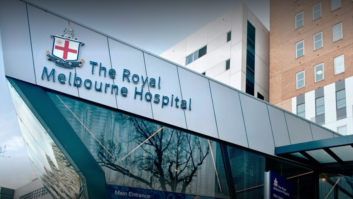 A coronavirus cluster is engulfing the Royal Melbourne Hospital with at least seven patients, staff and visitors testing positive.