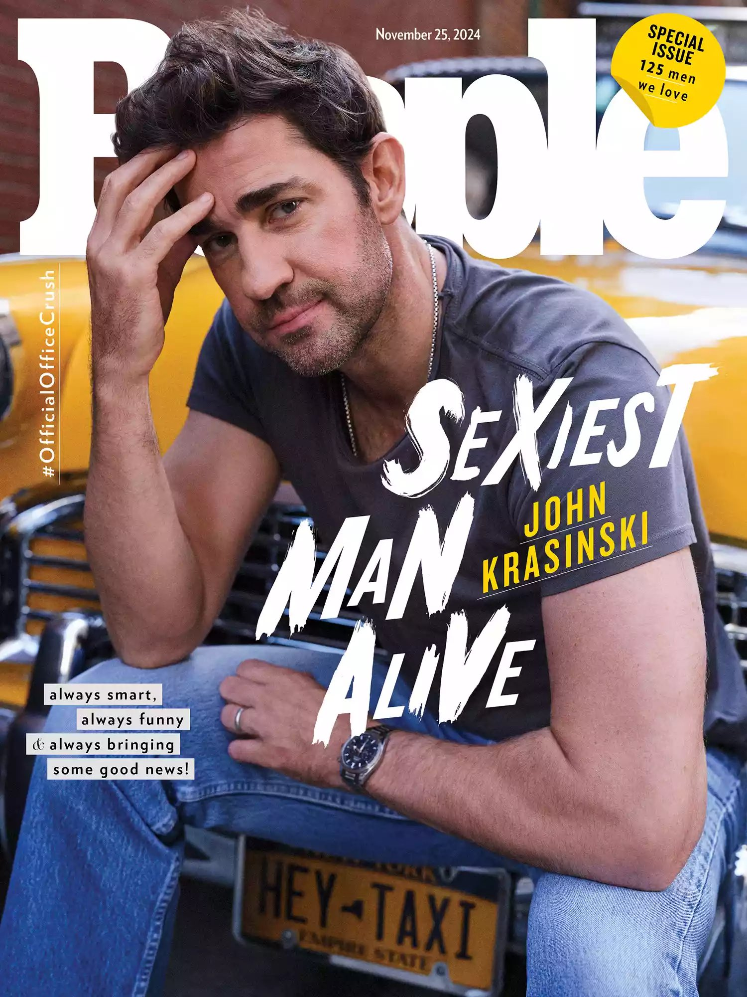 John Krasinski on the cover of People magazine