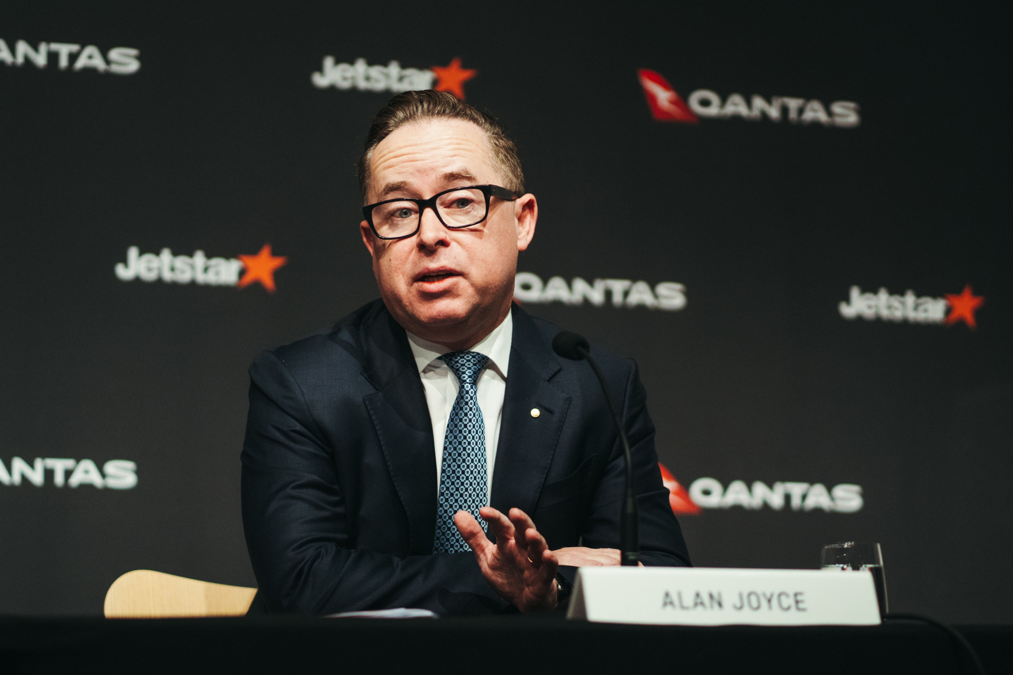 Former Qantas Group CEO Alan Joyce