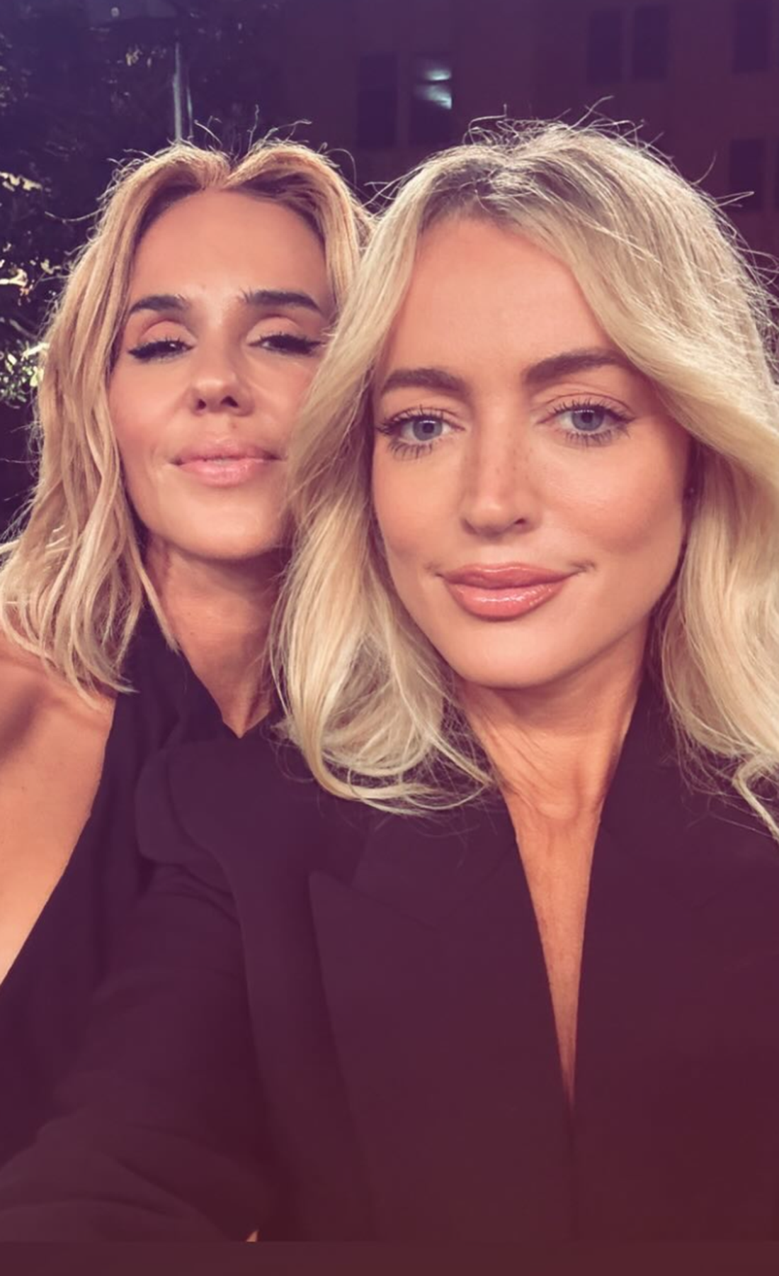 Jackie O Henderson and Pip Edwards together at the Carla Carla Zampatti show, Australian Fashion Week 2025