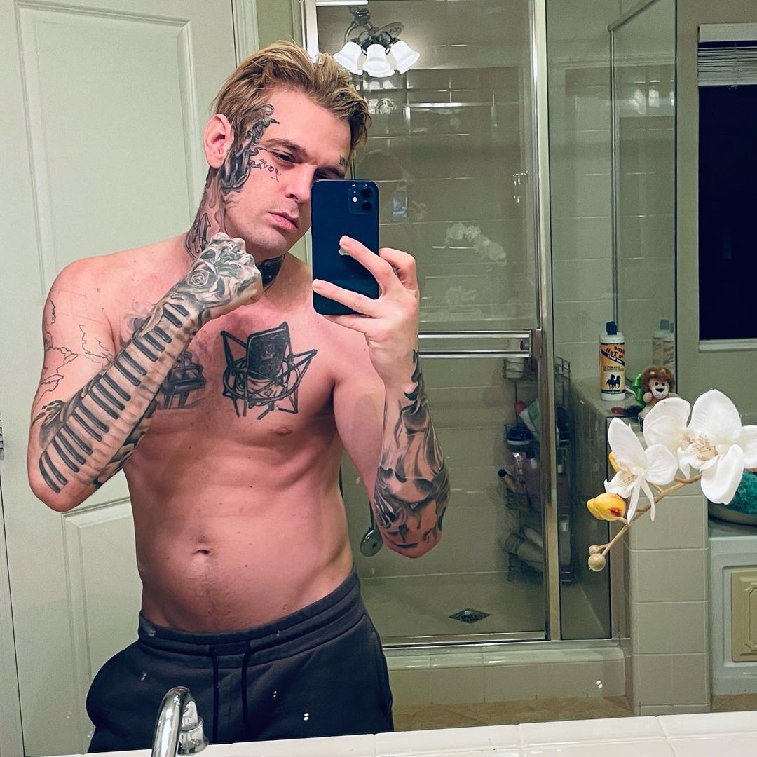 Aaron Carter splits with fiancee Melanie Martin