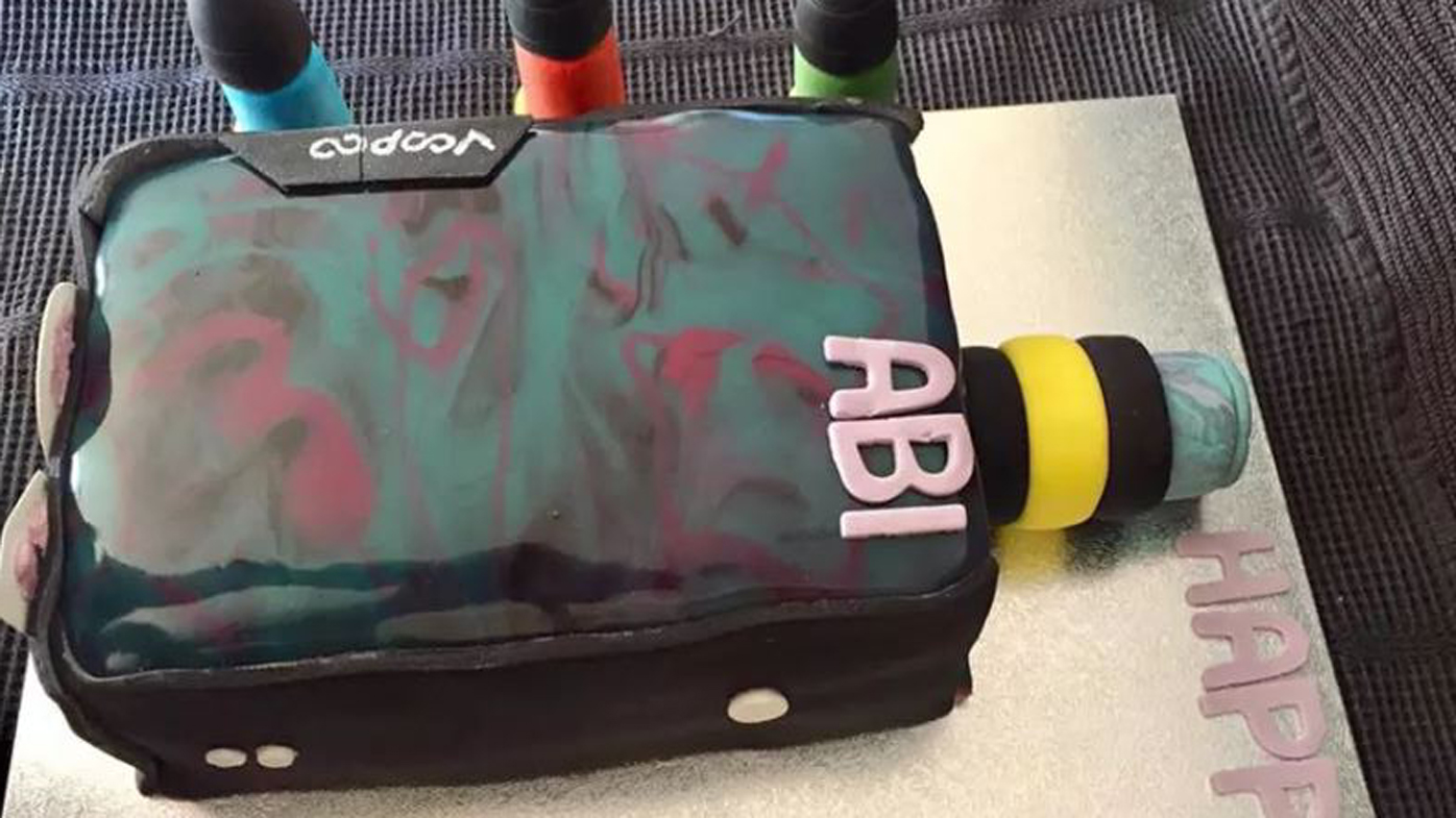 Homemade 'vape' birthday cake made from Woolworths mud cakes goes viral