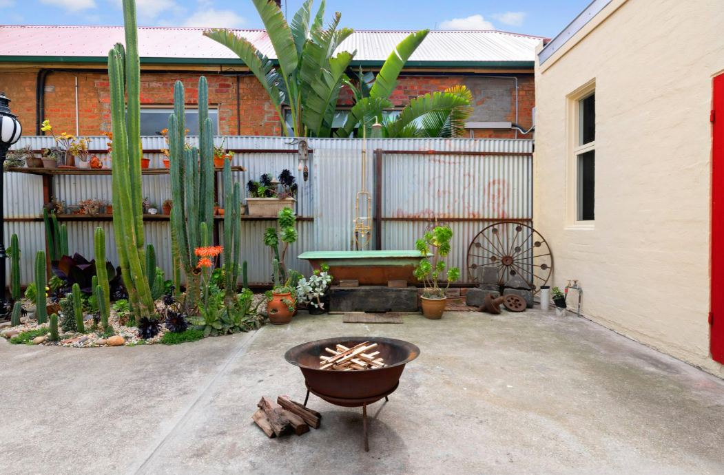 Property for sale in Brunswick, Victoria, hides a prickly surprise.