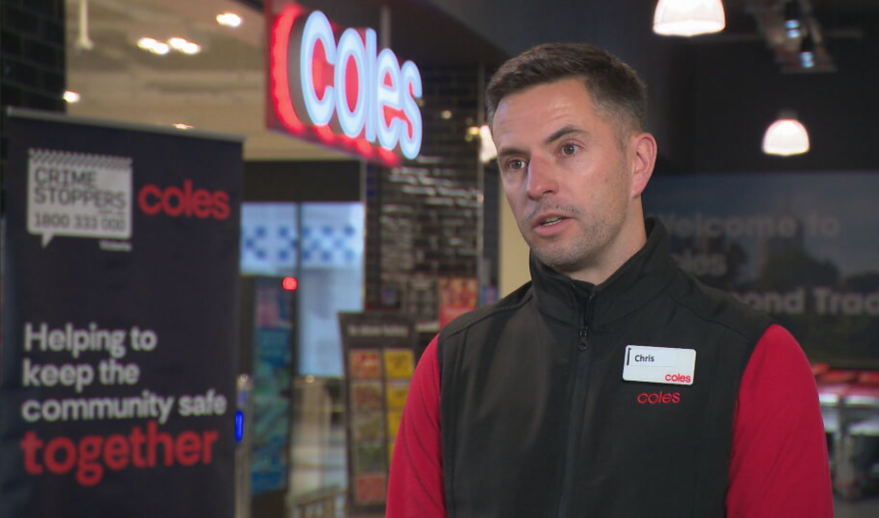Coles' Chris McKellar said workers deserve to go to work everyday and know that they will be safe.