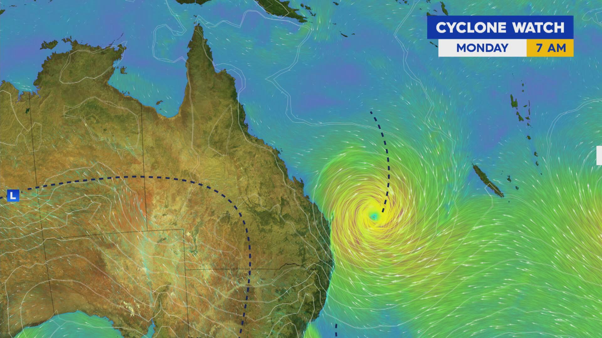 Cyclone Alfred coastal erosion