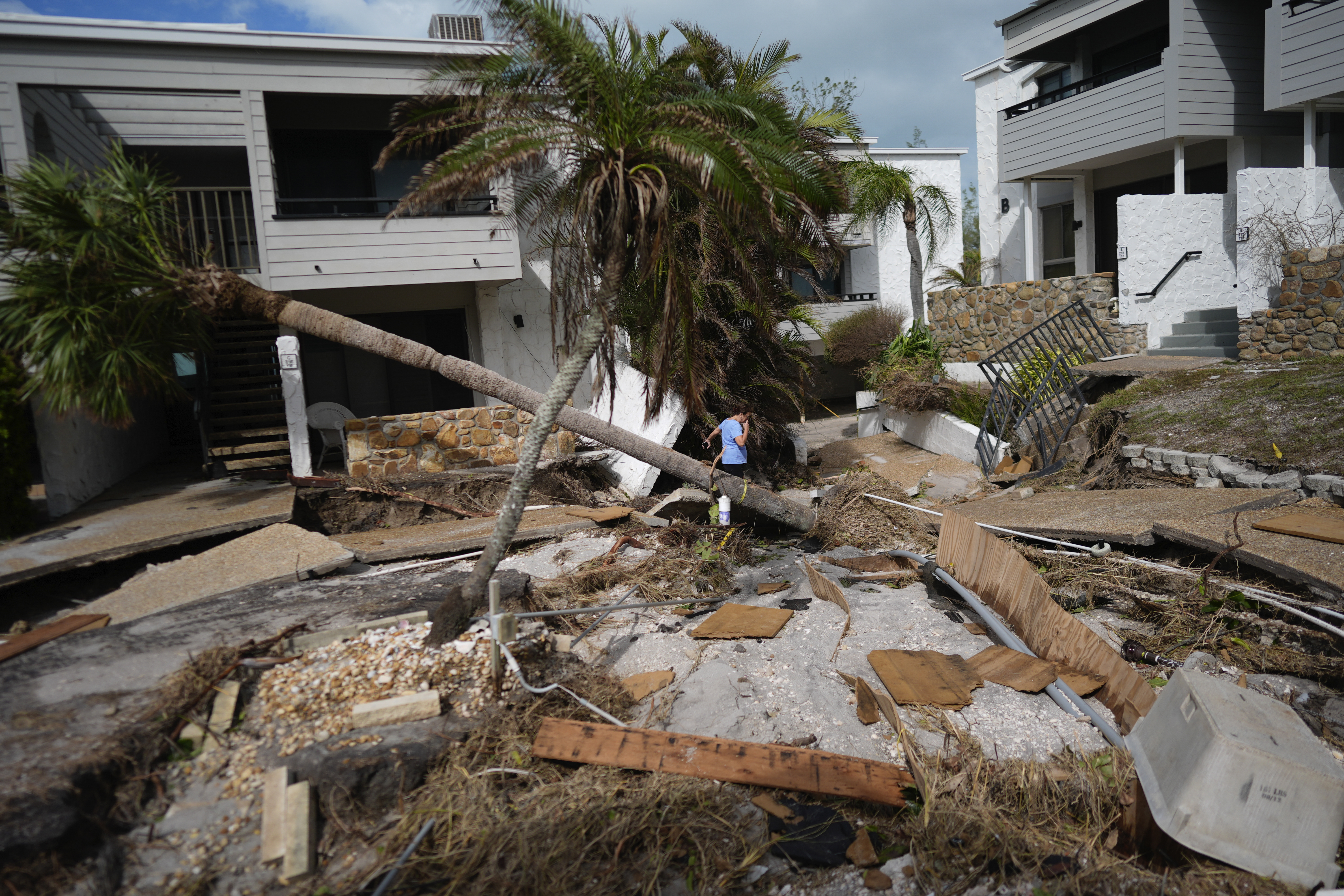 Hurricane Milton aftermath in Florida