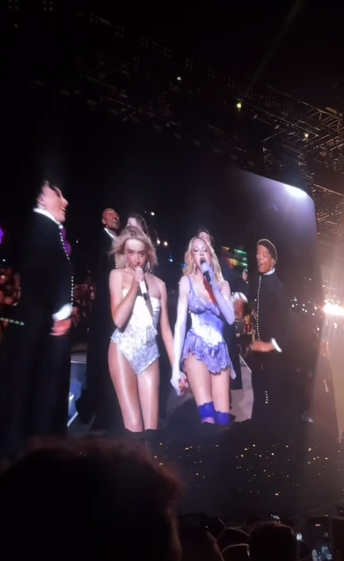 Sabrina Carpenter and Madonna Coachella 2026 day 4