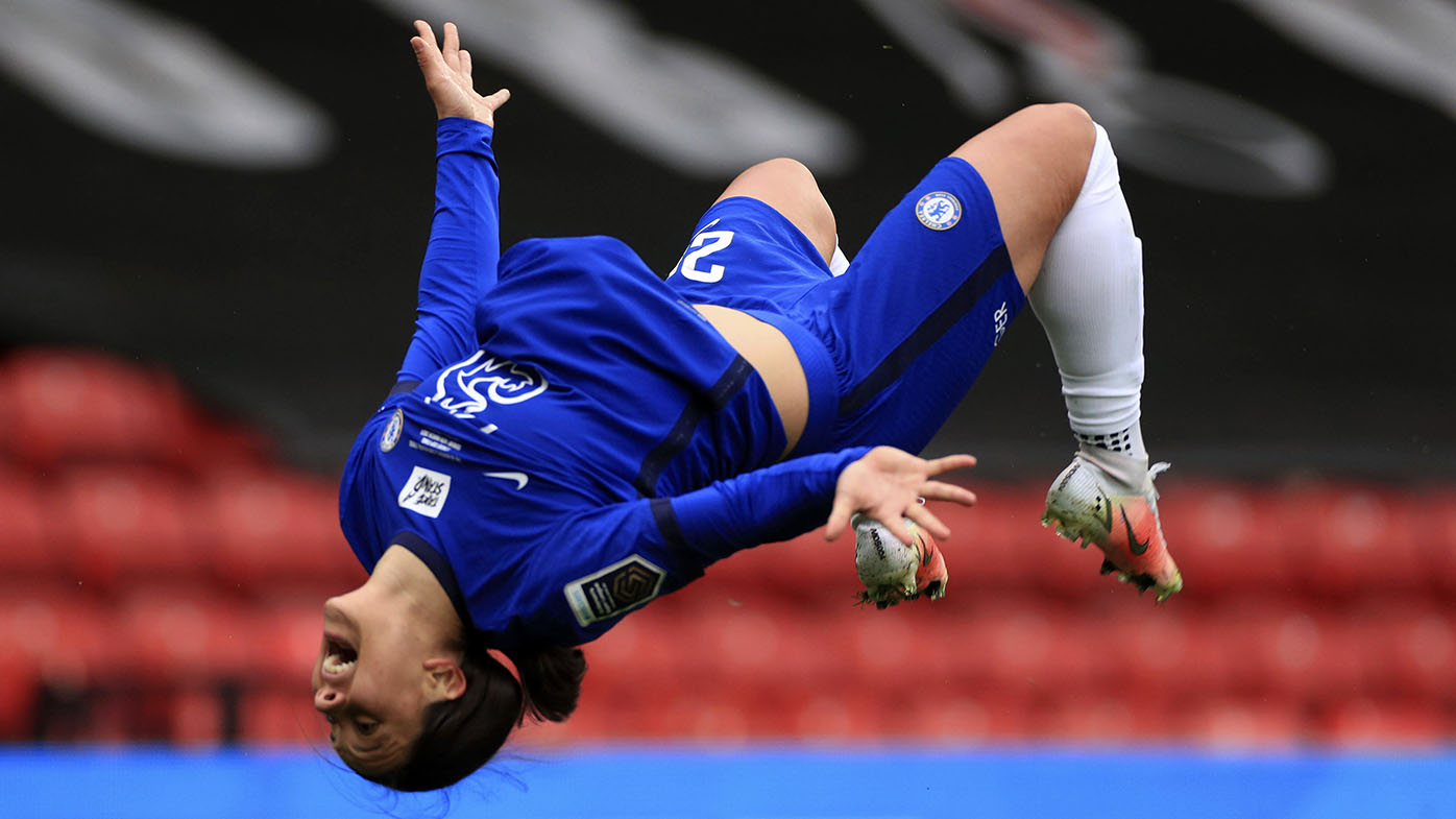 Sam Kerr hat-trick, Chelsea beat Bristol City in League Cup final