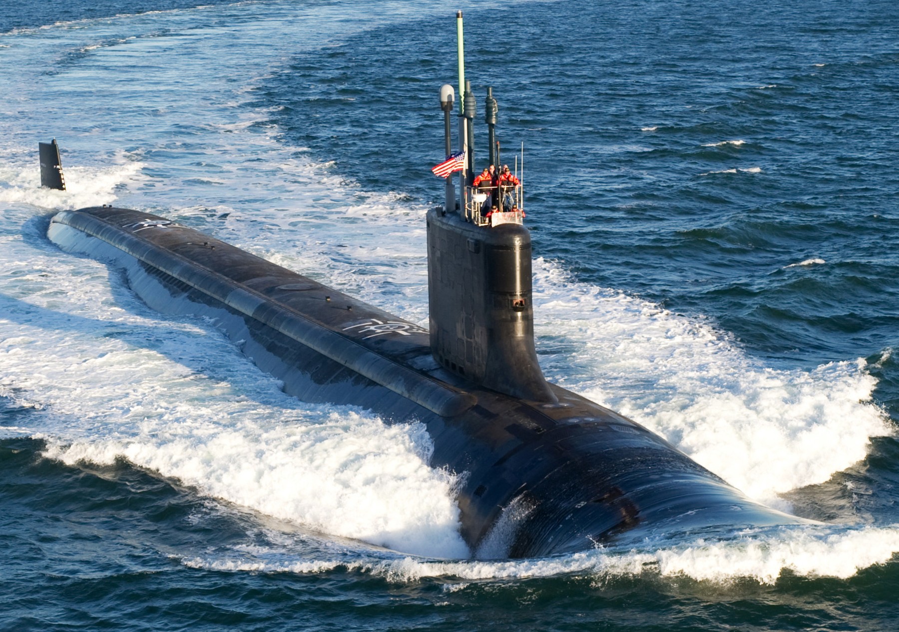 A US Virginia-class submarine.