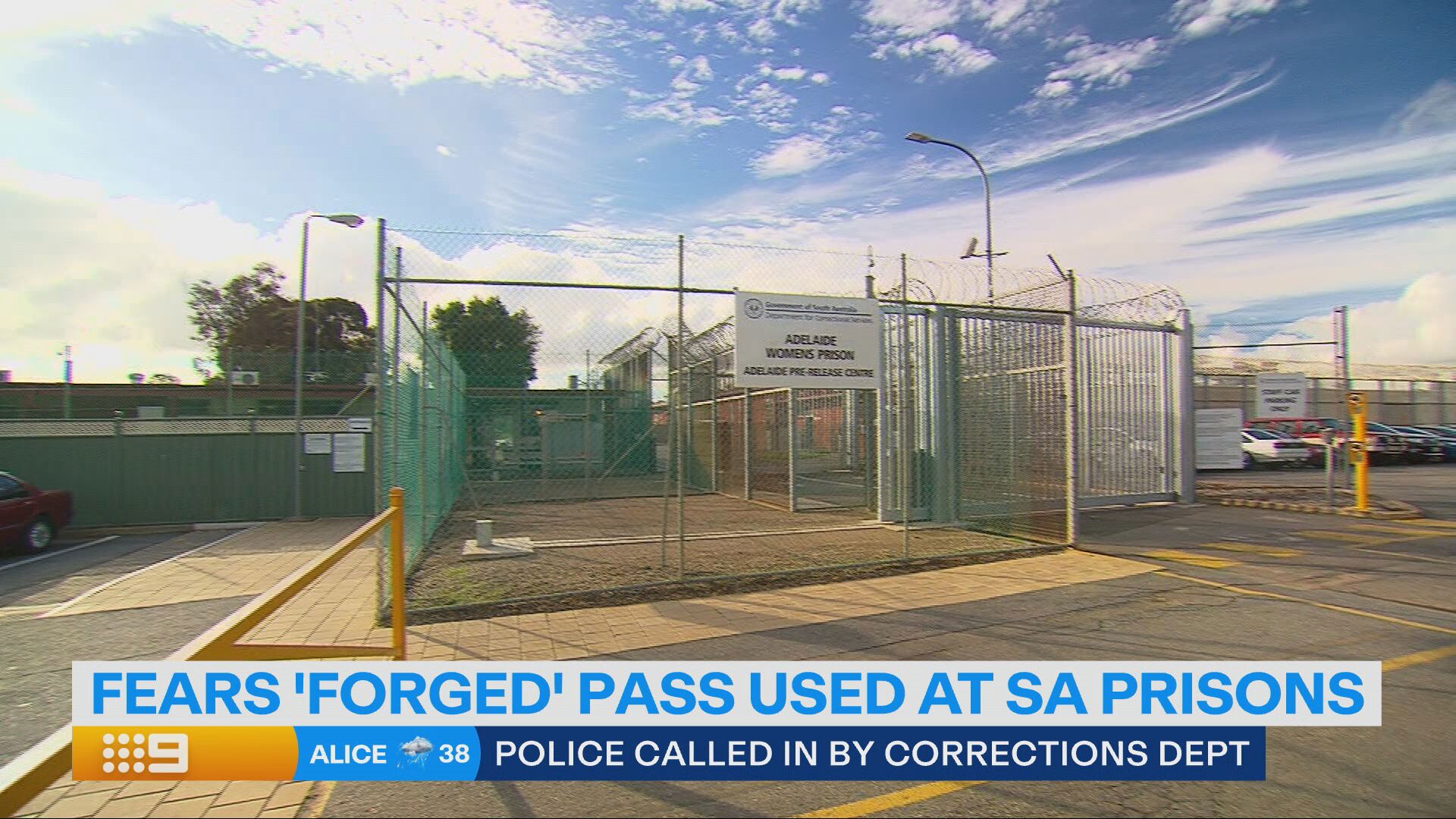 Adelaide prison security breach