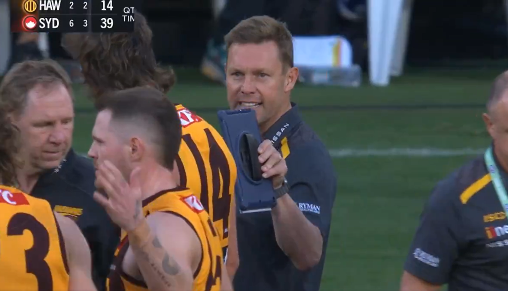 Sam Mitchell smashed Scrimshaw.