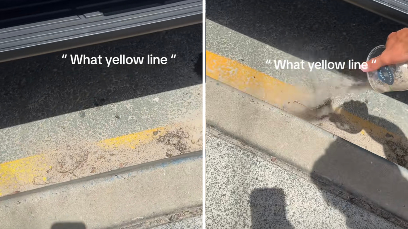 A Queensland couple's sneaky parking hack has gone viral online, but a lawyer warned others that it could actually land them in jail.