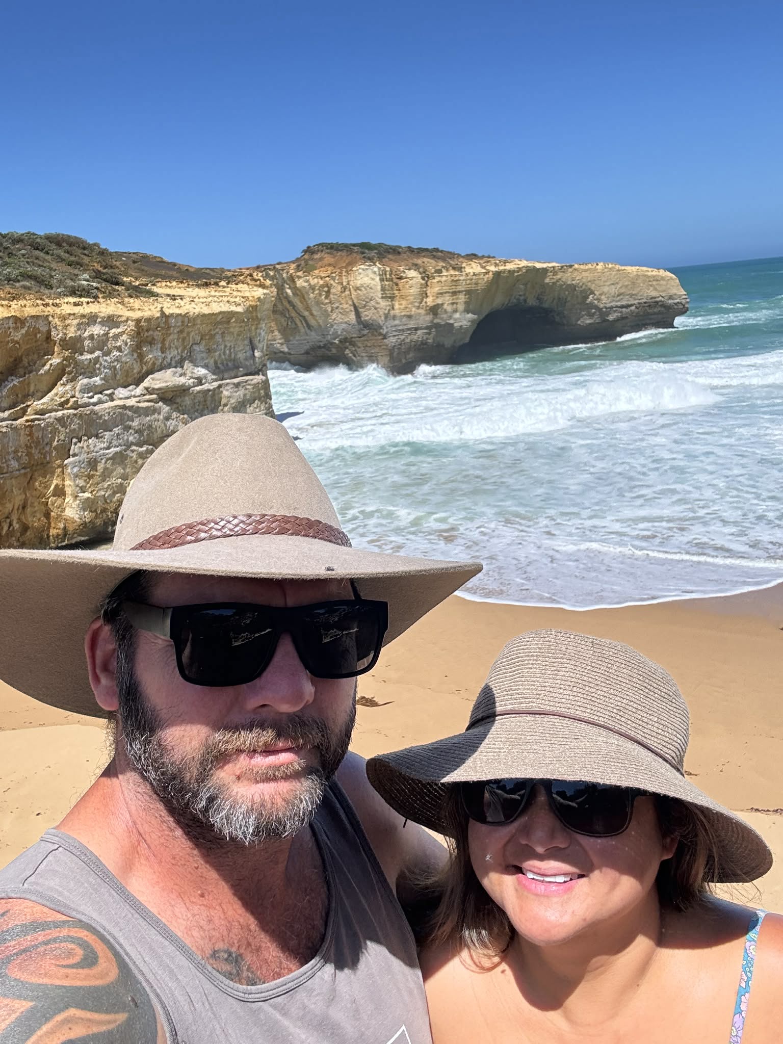 Duncan and Max - not so grey nomads battle cancer on the road