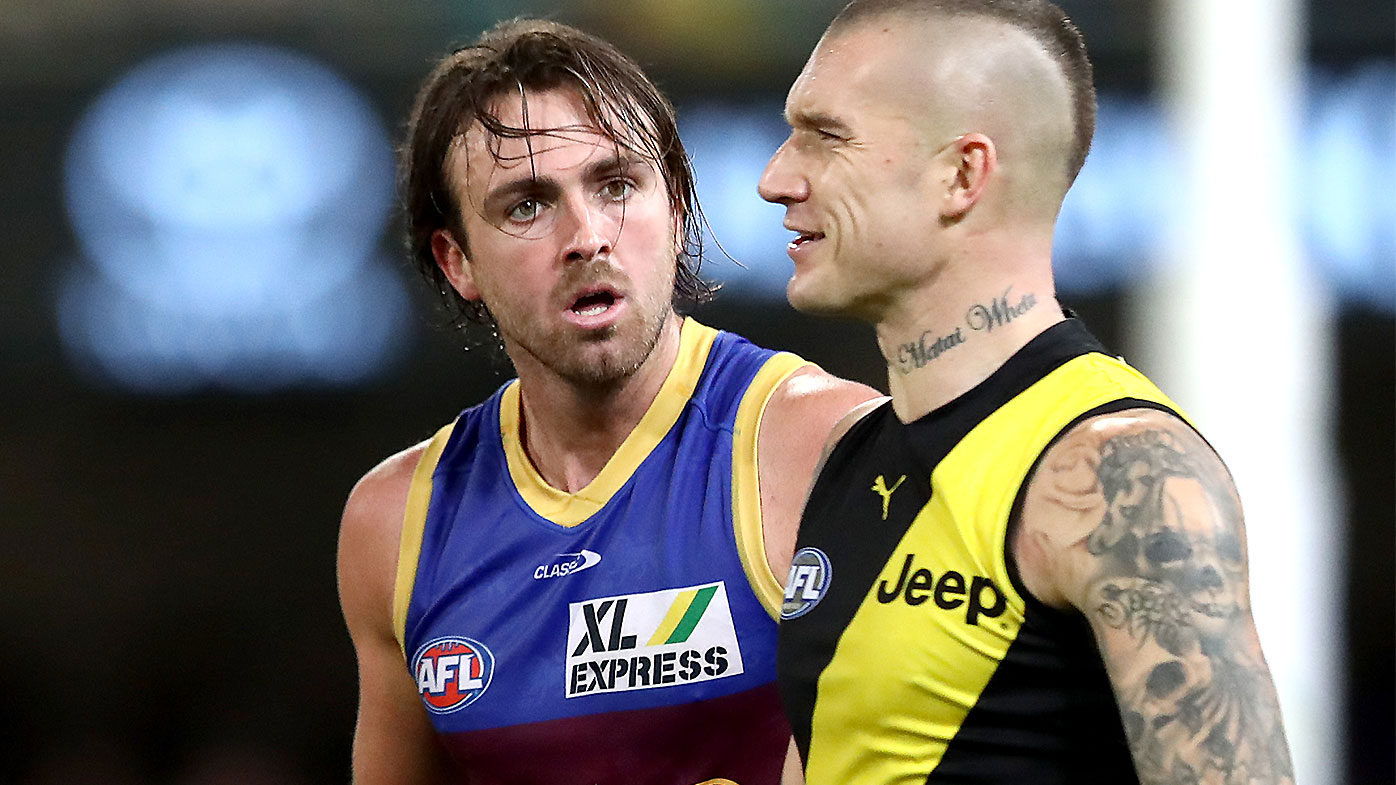 Rhys Mathieson and Dustin Martin