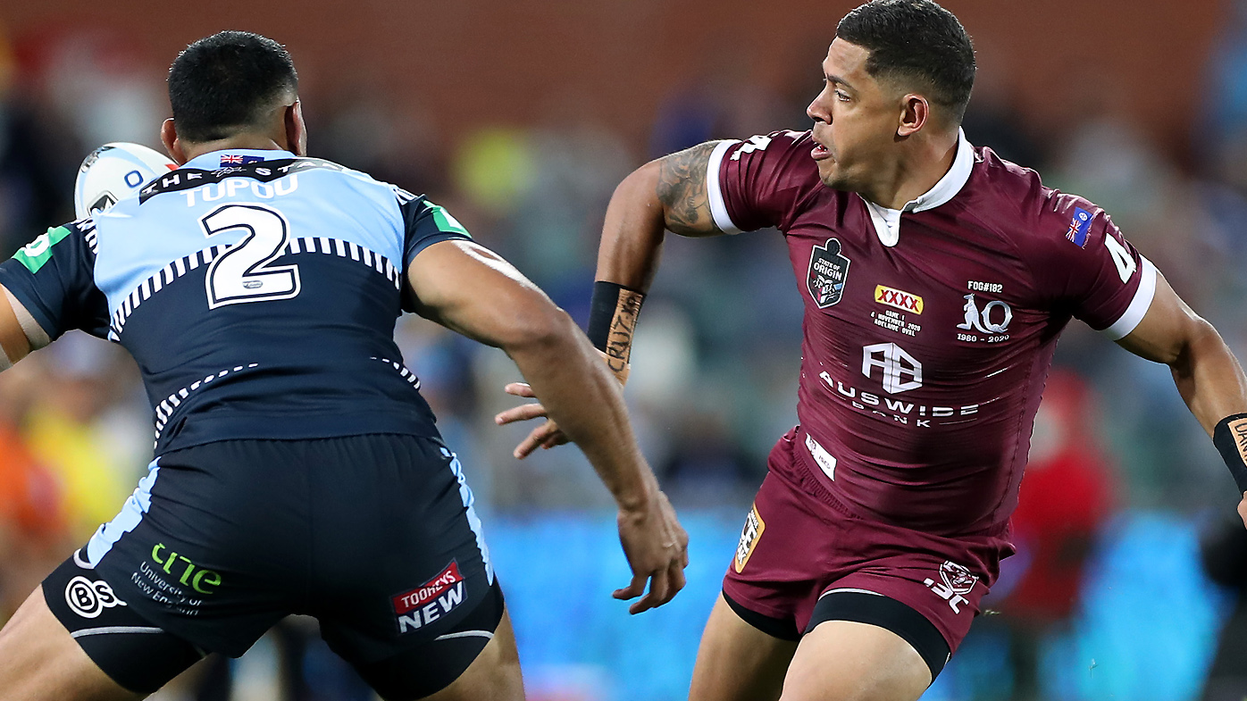 Dane Gagai of the Maroons 