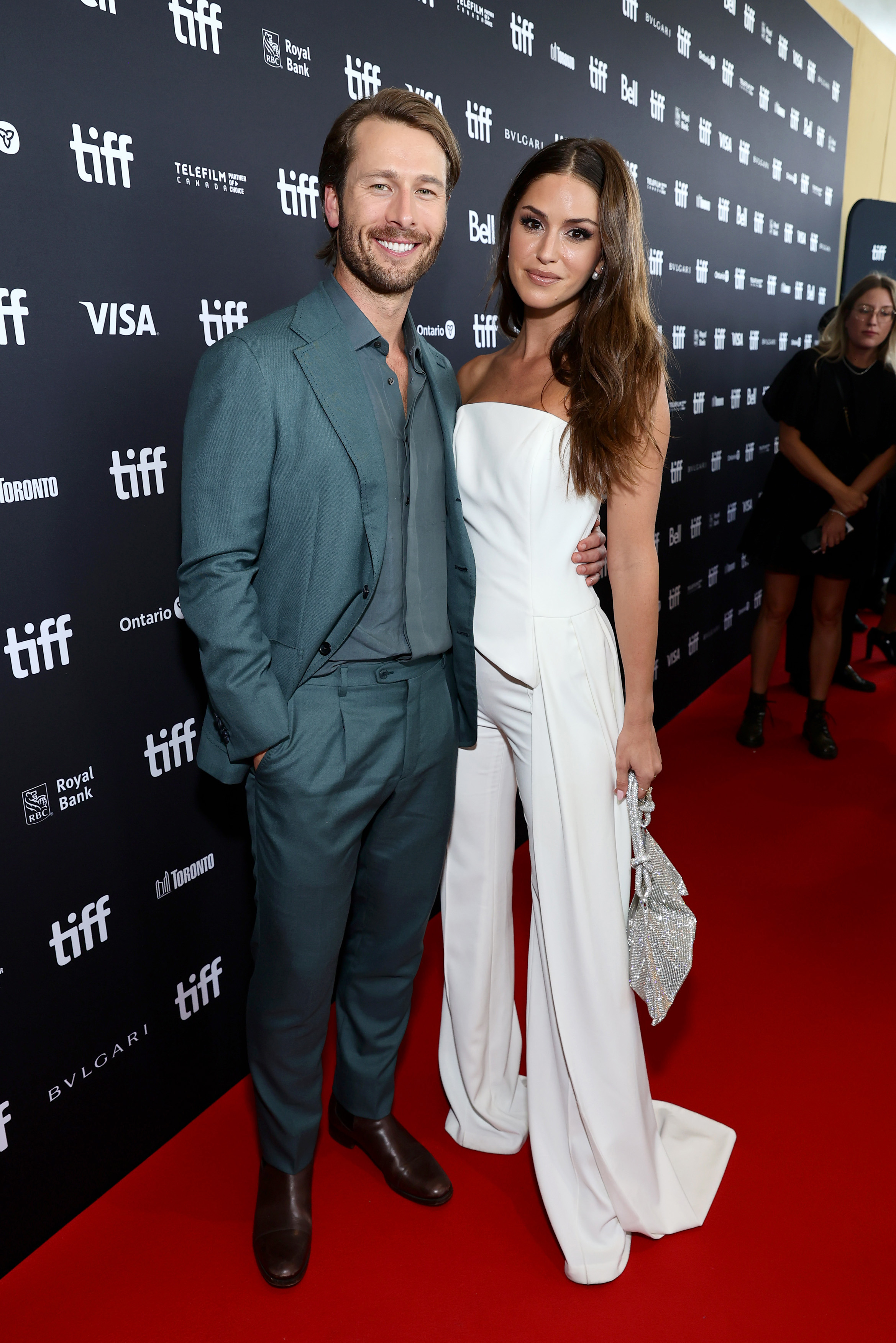 Gigi Paris and Glenn Powell