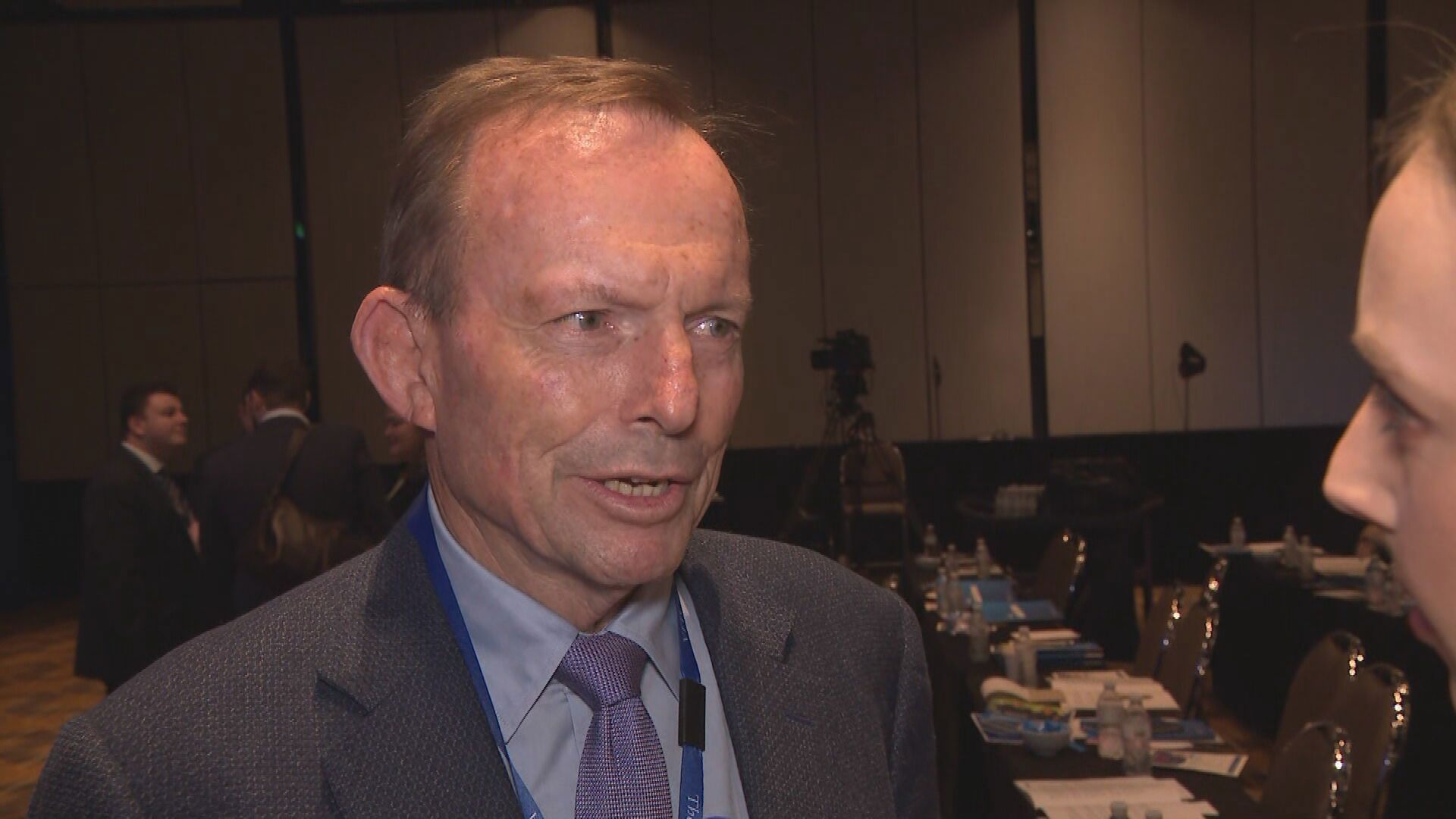 Former Prime Minister Tony Abbott officially became the new Liberal party president today.