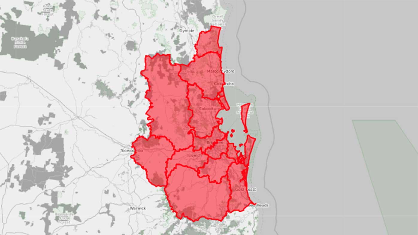 Queensland LGAs in lockdown from July 31