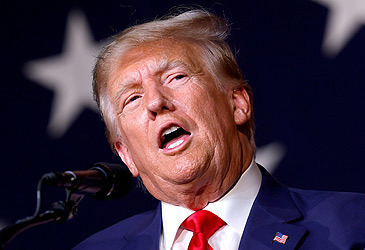 Donald Trump addresses state GOP Convention (Getty)