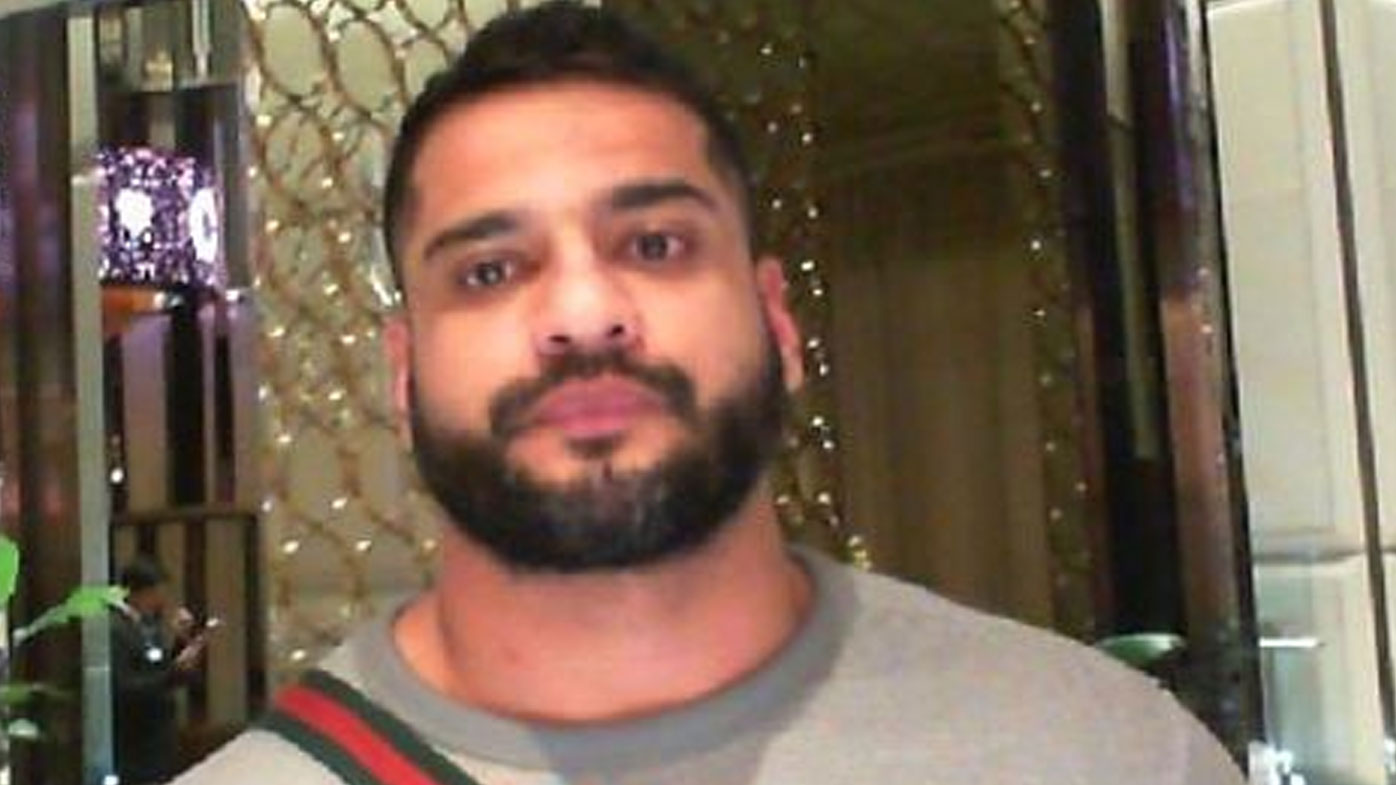 Mostafa Baluch, 33, cut off his ankle monitor last night and had been on the run.