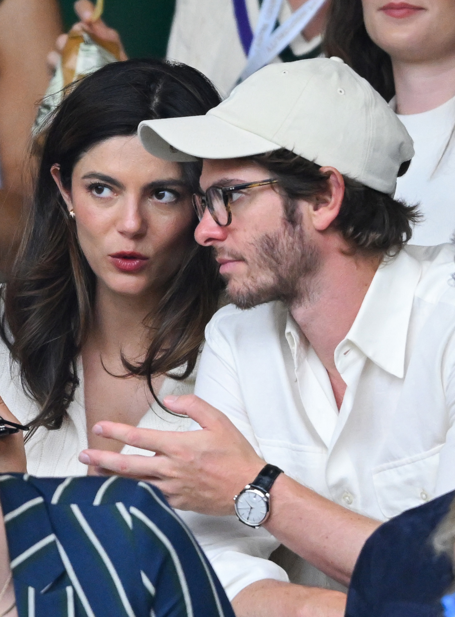andrew garfield wimbledon hard launch new girlfriend monica barbaro