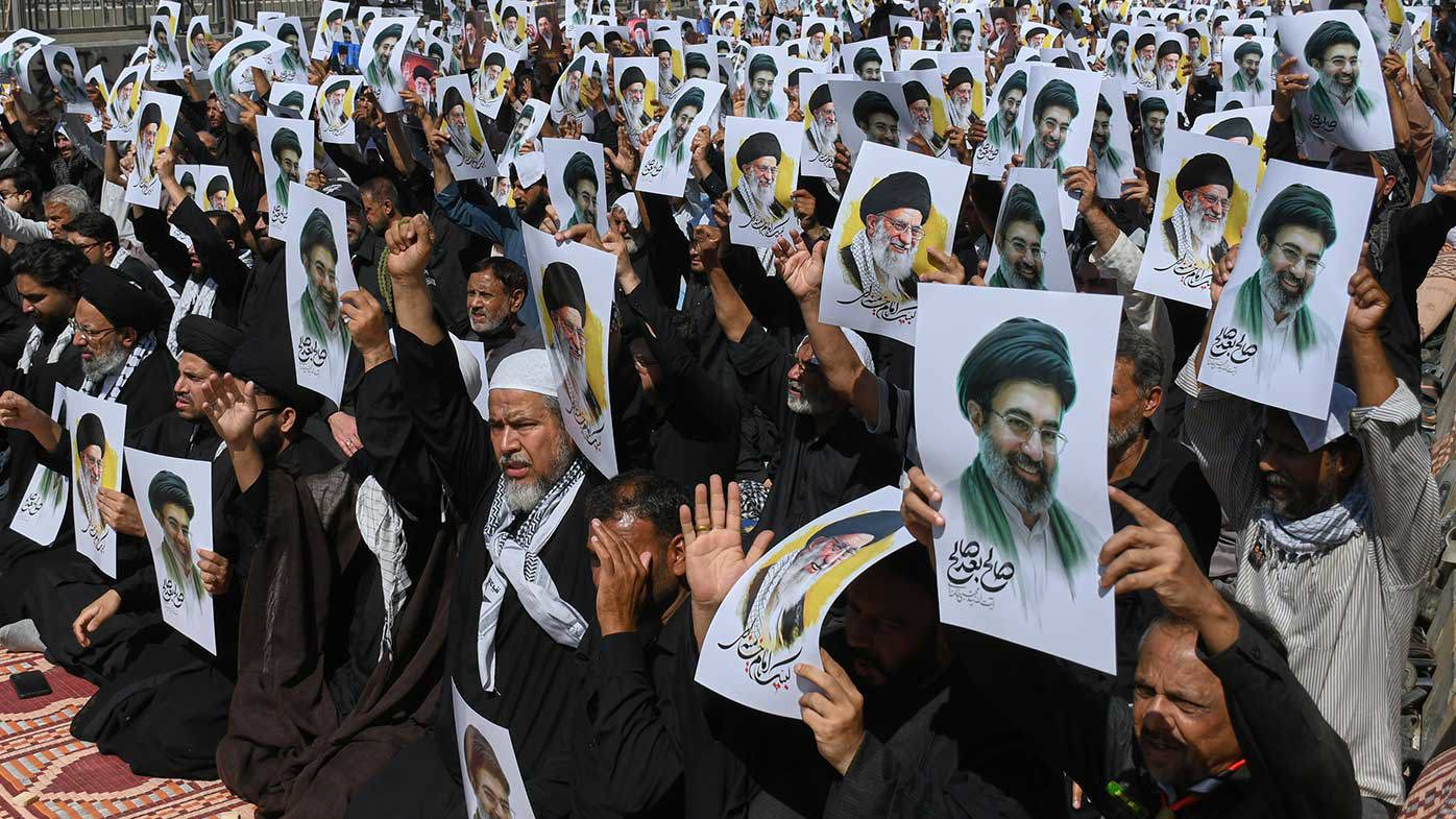 Mojtaba Khamenei was chosen to replace his father.