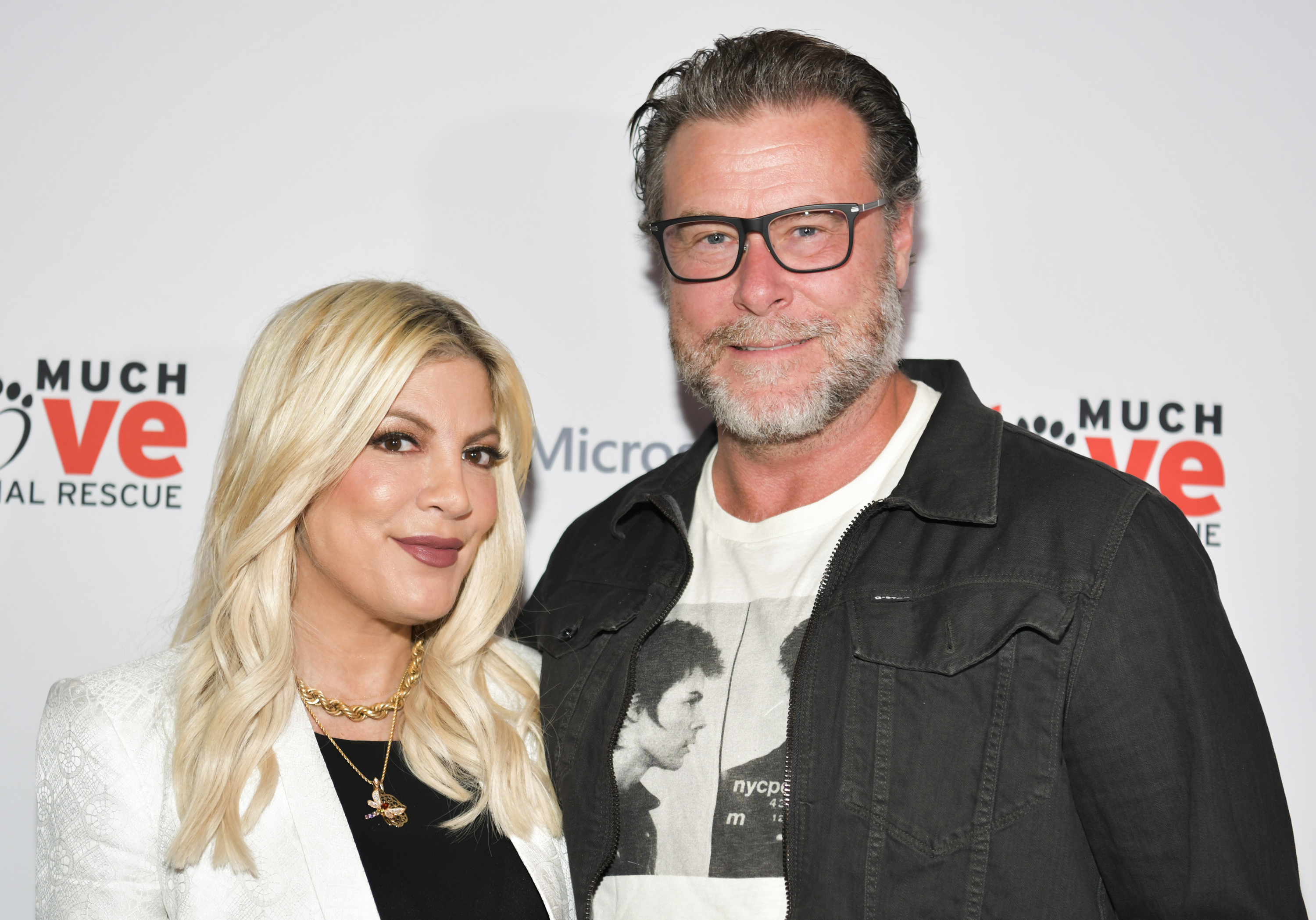 Tori spelling Beverly Hills 902010 Star with ex-husband Dean McDermott