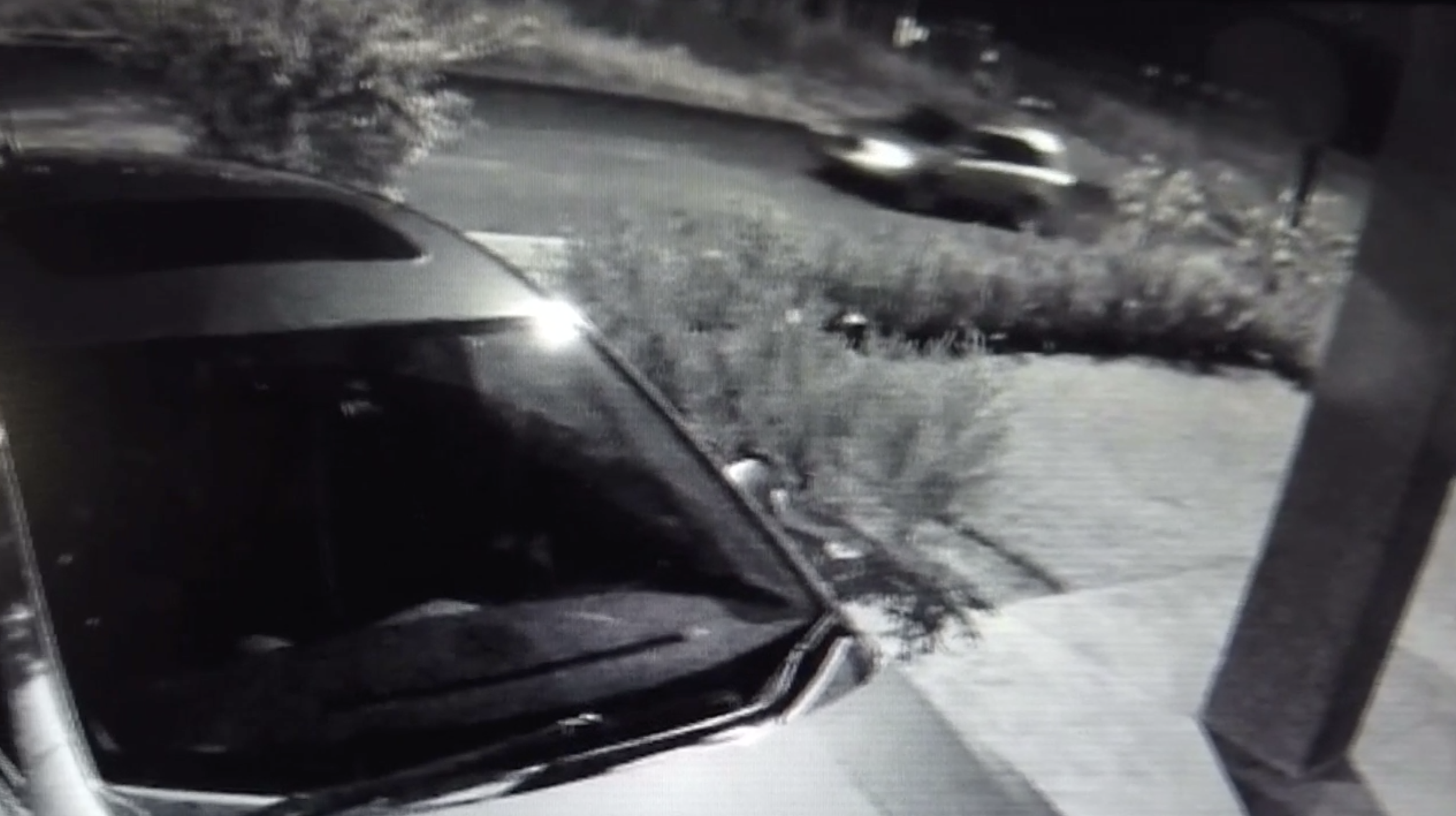 CCTV of a car believed to be linked to the murder of Kevin Kourtis.