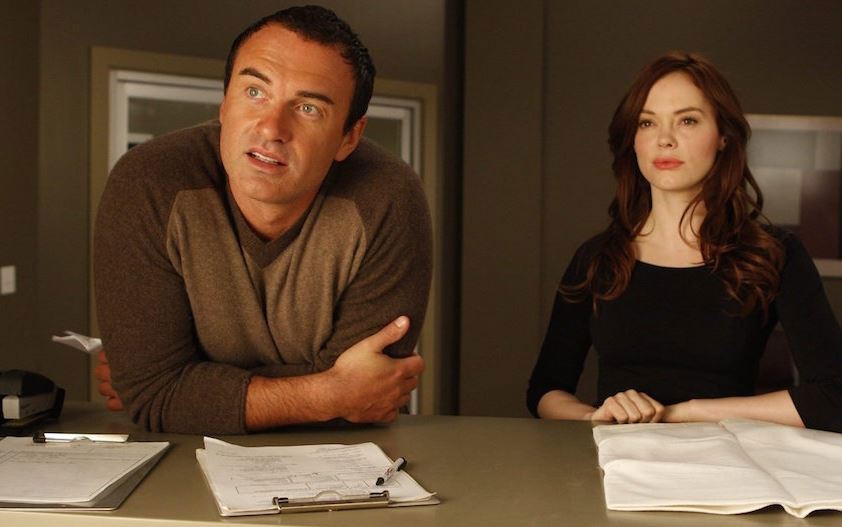 Rose McGowan and Julian McMahon in Nip/Tuck