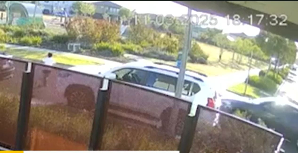 Footage of hit-run involving nine-year-old boy released amid search for driver